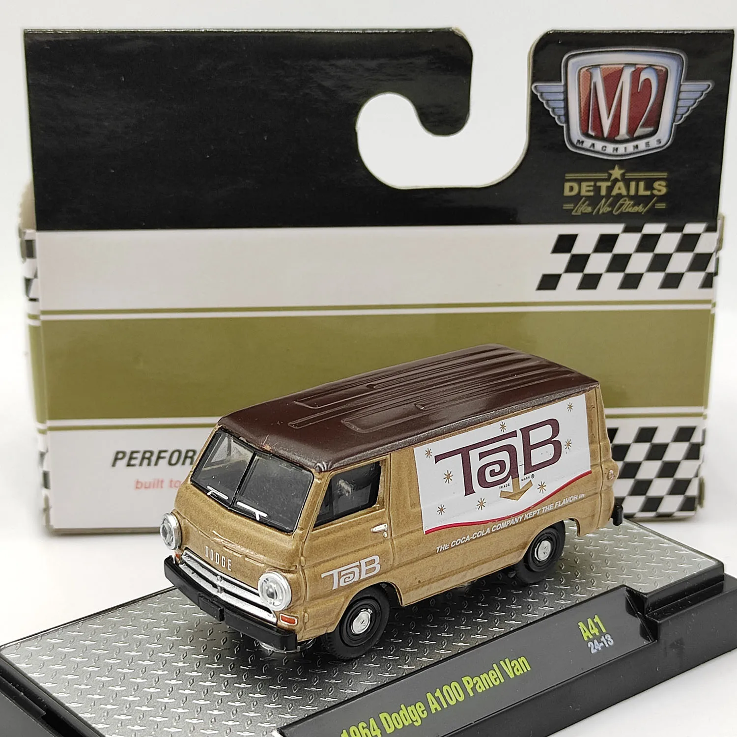 

M2 Machines 1:64 Scale Diecast Alloy 1964 Dodge A100 Panel Van Toys Cars Model Classics Adult Gifts Souvenir Static Display