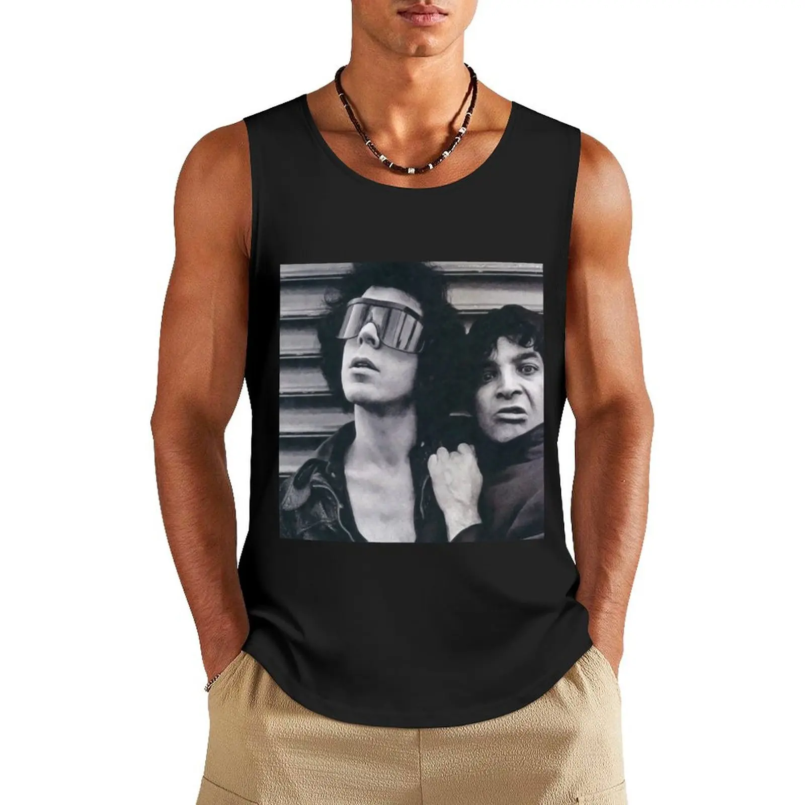 

Suicide Band Digital Painting Tank Top fashion 2025 man gym for men Men's singlets