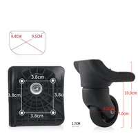 Suitable for American Tourister 25R Universal Wheel 2PCS Wheels for Suitcase Luggage Accessories Replacement Spare Parts Mute We 2