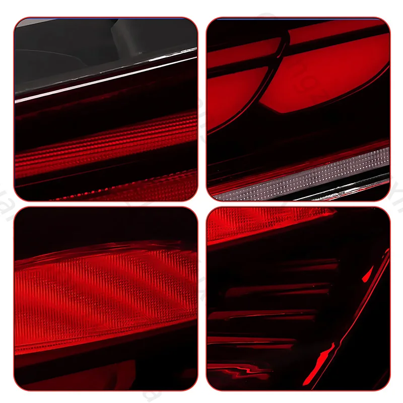 الضوء الخلفي عالي الجودة لسيارات BMW 6 Series F06 F12 F13 2010-2017 تعديل LED مقياس التنين المياه بدوره إشارة الضوء الخلفي الجمعية