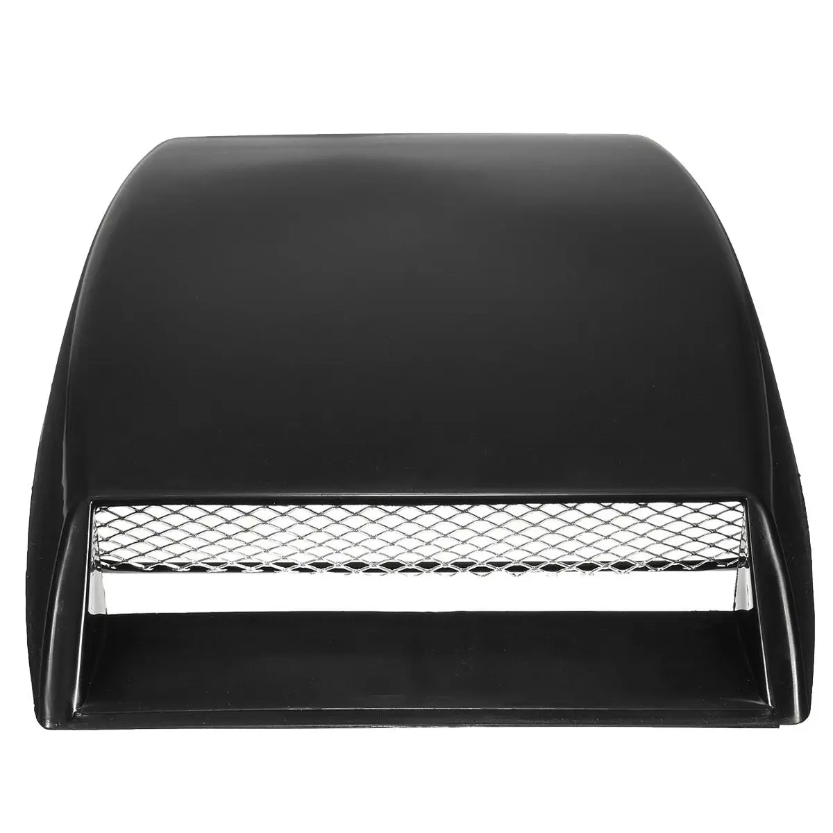 Universal Car Auto Black Decorative Air Flow Intake Scoop Bonnet Vent Cover Hood