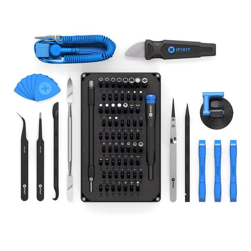 iFixit Pro Tech Toolkit Electronic Digital Display Screwdriver Disassemble Mobile Phone Repair Tool Set 112 Pieces