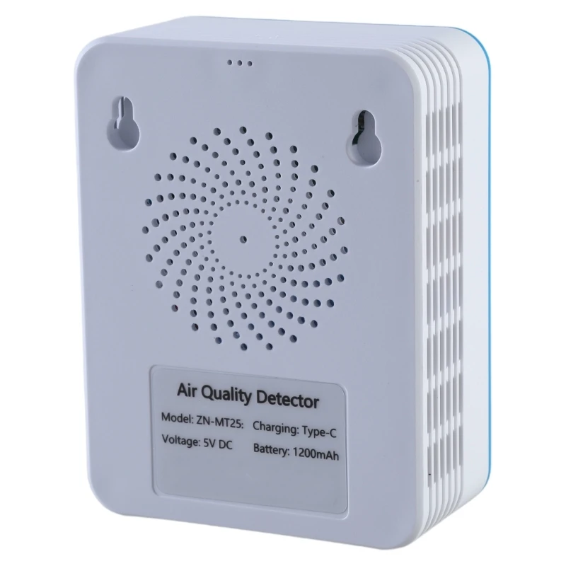 ipiip 5 in 1 실내 공기질 모니터 전문적인 정확한 CO2 TVOC HCHO 습도