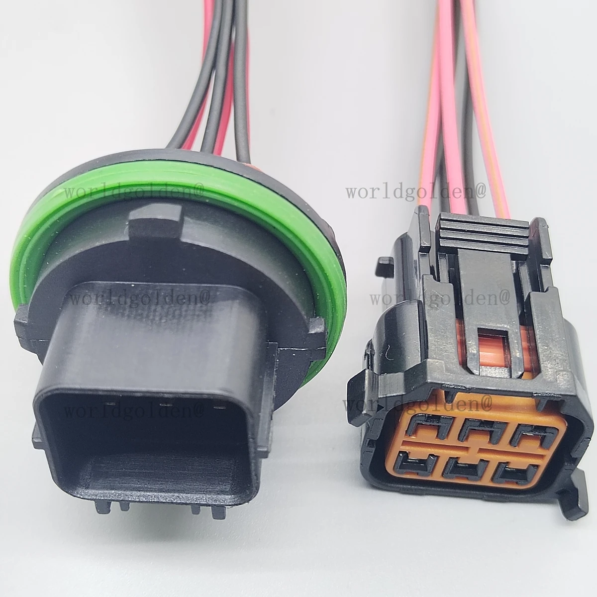 HP066-06021 Chassis Sealed Socket Plug for Universal Vehicles Modified External Auxiliary Wiring Maintenance car connector