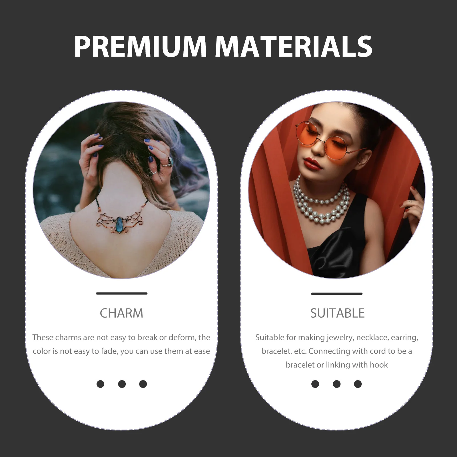 

10pcs Crystal Connectors For Jewelry Making Bulk Pendant Link Charms Bracelet Necklace Diy Handmade Accessories Custom Jewelry