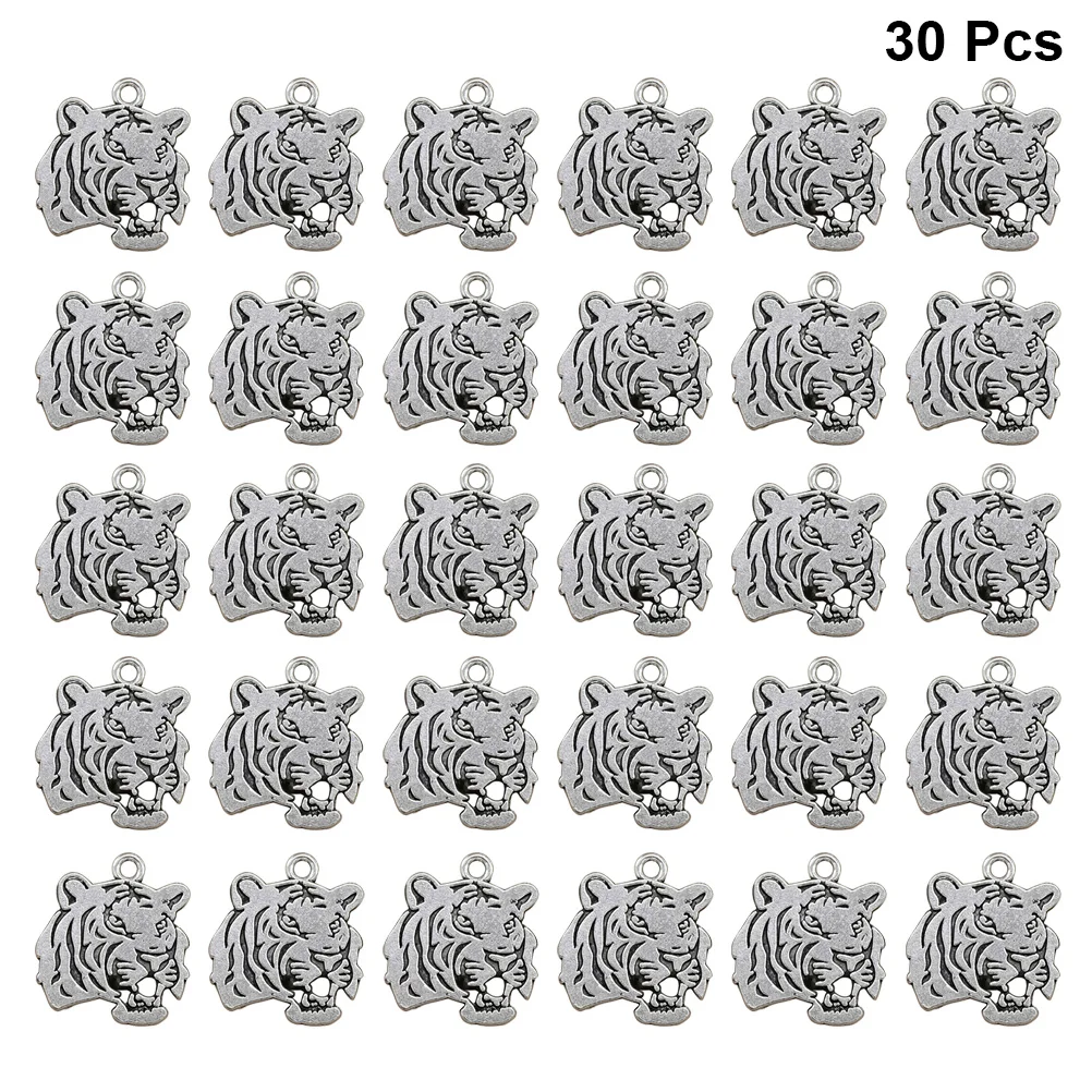 30 Pcs Durable Pendant Jewelry Making Pendants Bronze Alloy Cellphone Accessories Charm DIY Charms