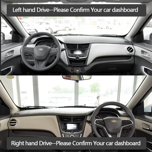 Imagen 2 del producto Para Chevrolet Sail 2015-2019 Sail 3 cubierta de tablero alfombrilla para tablero alfombra almohadilla sombra capa manta accesorios de coche