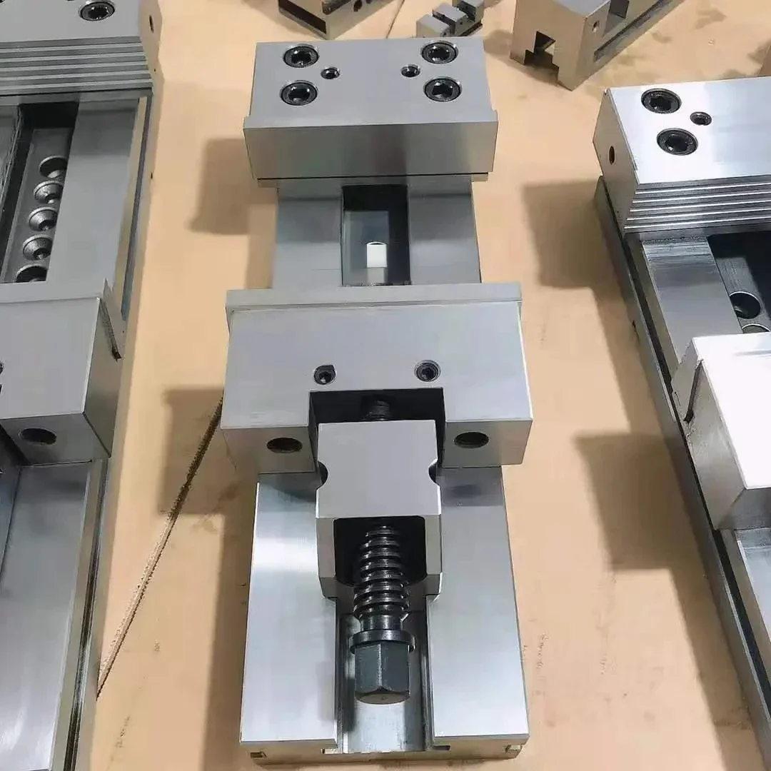 GT Modular Vise alat presisi GT100 150 175 200 300 aksi cepat Presisi horizontal Vertikal vises  mesin Cnc