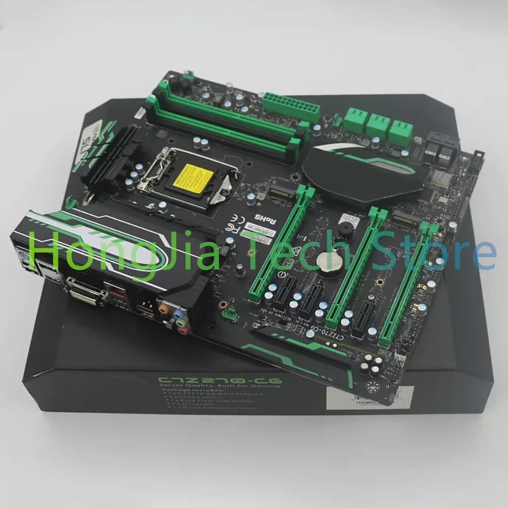 Z270 motherboard C7Z270-CG ATX large board supports U.2 hard drives, 6 PCI-E3.0