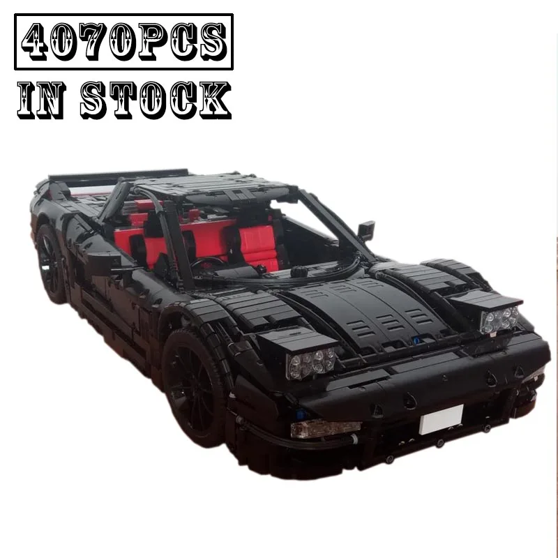 

Новая модель MOC-30093 MOC - 90's NSX, суперспортивный автомобиль, строительные блоки, кирпичи, детское образование, детские игрушки, подарки на день рождения