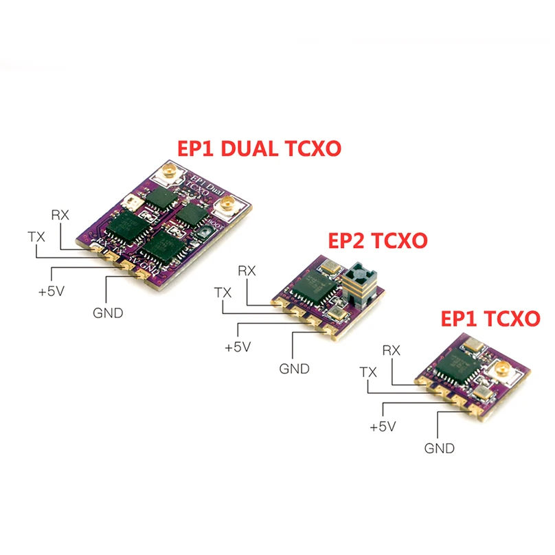 JMT HappyModel 2,4G ELRS EP1 EP2 EP1DUAL TCXO ресивер крошечные экспрессы для гоночного дрона с дистанционным управлением FPV