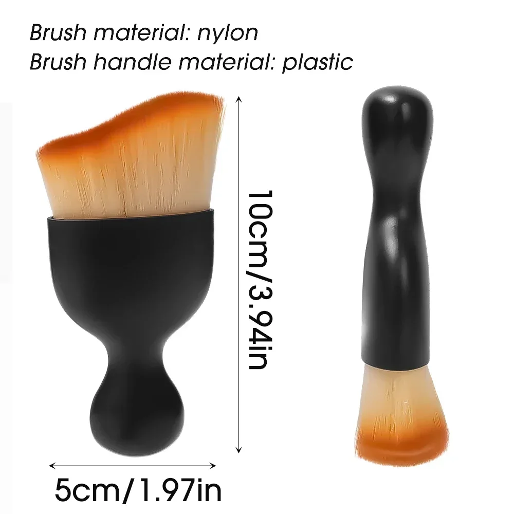 Car Vent Cleaning Soft Brush with Casing Car Interior Cleaning Tool Artificial Car Brush Crevice Dusting Detailing