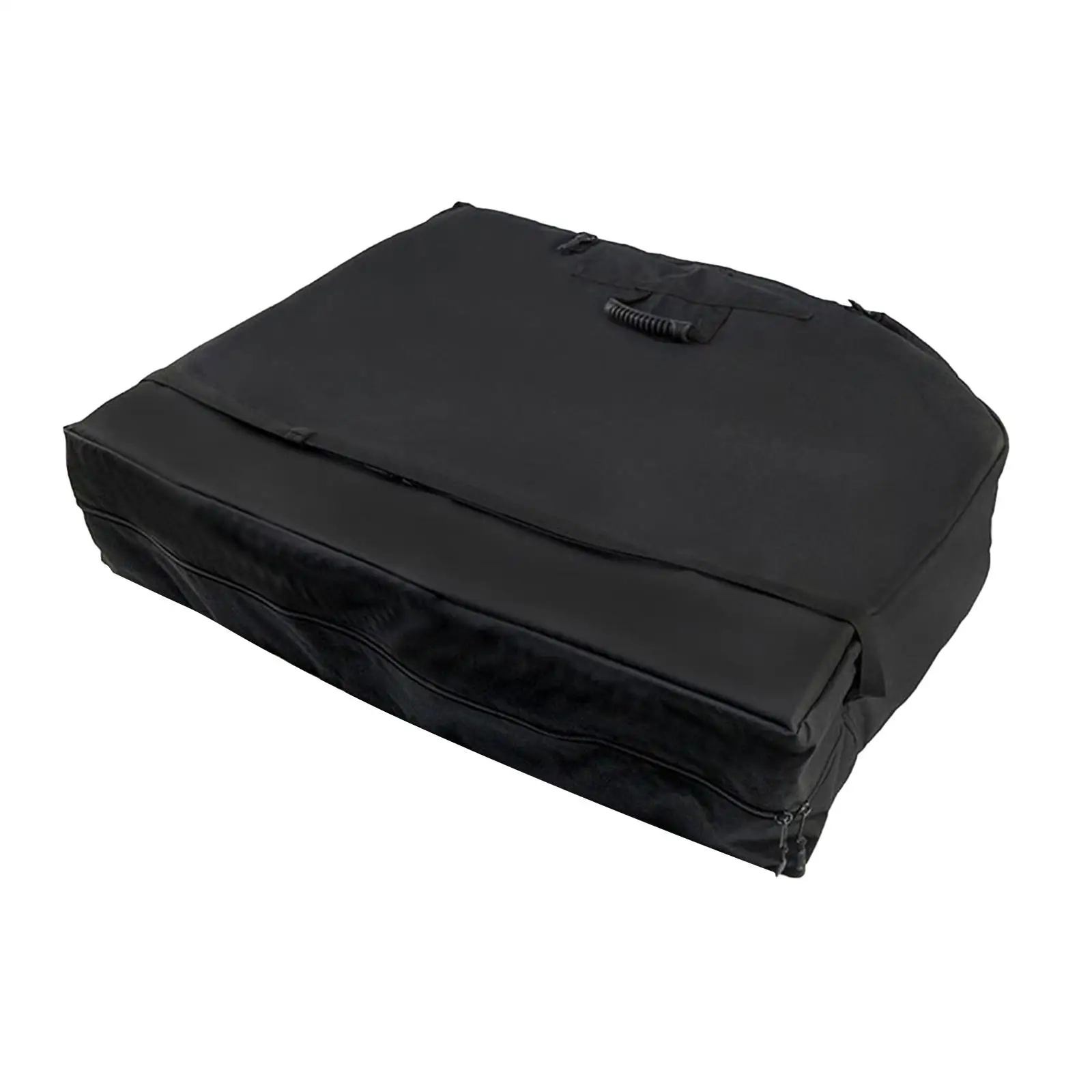 Hard Top Storage Bag with Handle Outdoor Double Zipper Door Cars Automotive Adjustable Fixing Strap Luggage Bags Roof Panel Bag