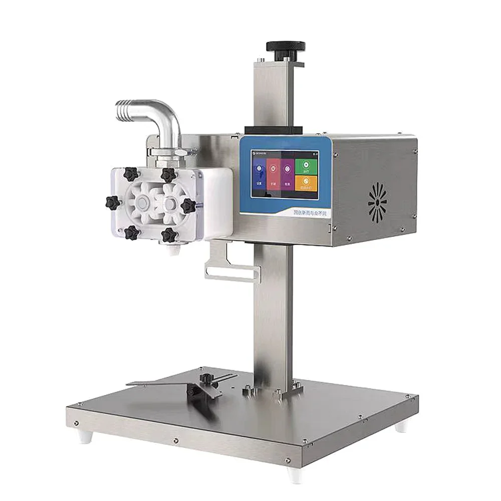 Photoelectric Sensing Automatic Honey Filling Machine for Viscous Liquids 11L/Min High-Speed Flow Rate Industrial Grade
