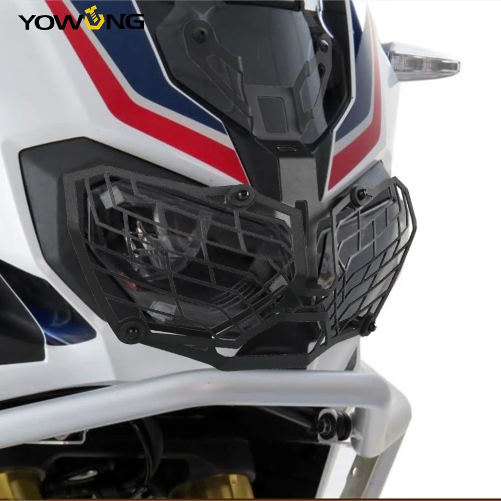 

For HONDA CRF1000L AFRICA TWIN 2015-2021 ADV SPORTS/ADVENTURE SPORTS 2017-2021 Motorcycle Headlight Protector Cover Grill 2020