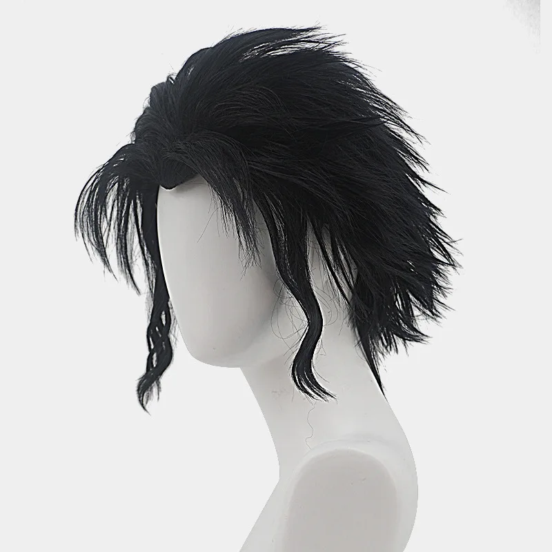 

New Arrival Anime Wig Adventure Part 3 Jotaro Kujo Cosplay Wig Blue-Black Curled Style