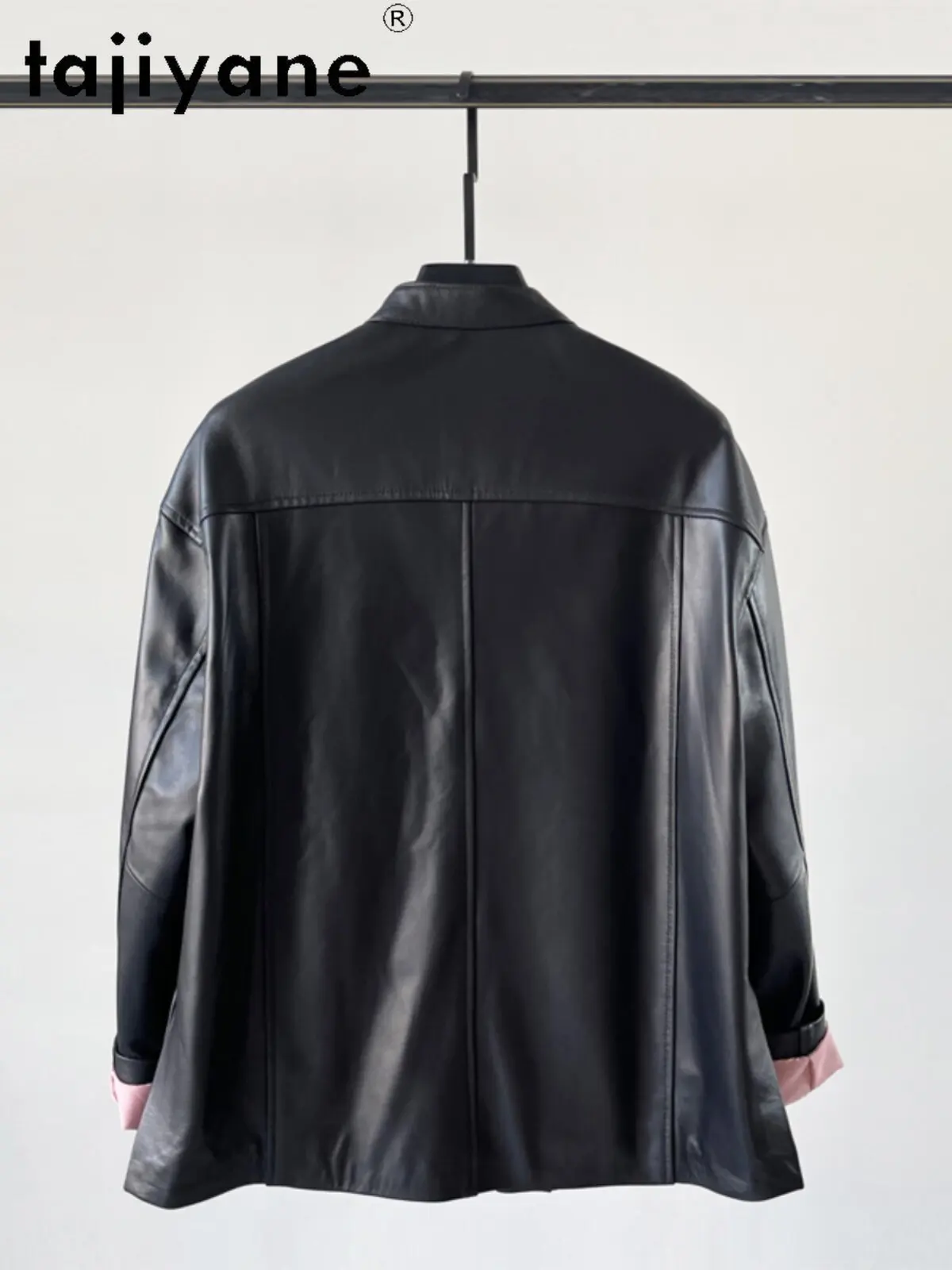 TAJIYANE Genuine Sheepskin Leather Jacket Woman Chinese Style Stand Collar Coat Fashion Autumn Jackets 2026 Women Clothes casaco