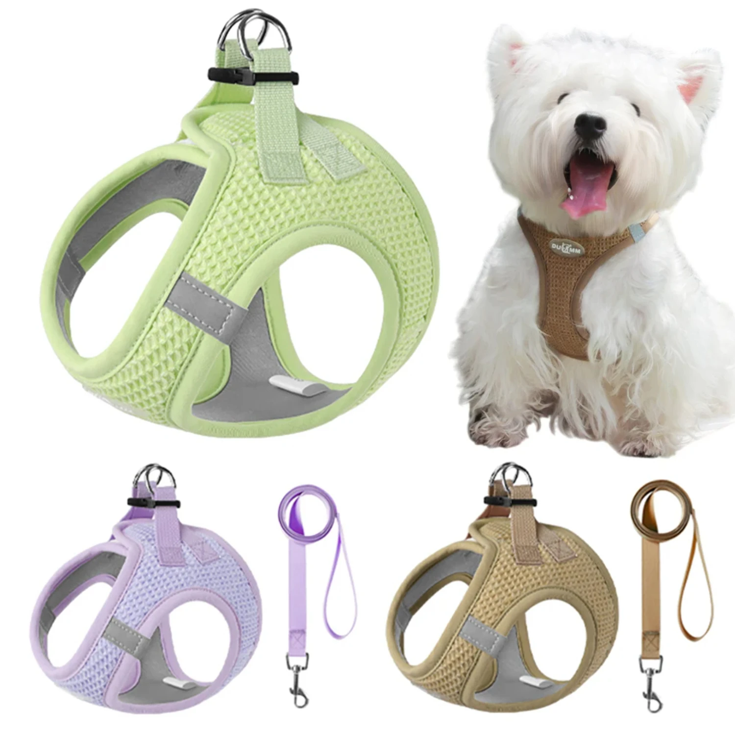 Ultra-Long-lasting, Highly Durable, and Extremely Secure Outdoor Adventures Pet Harness Set for Safety and Comfort-loving Pet Ow