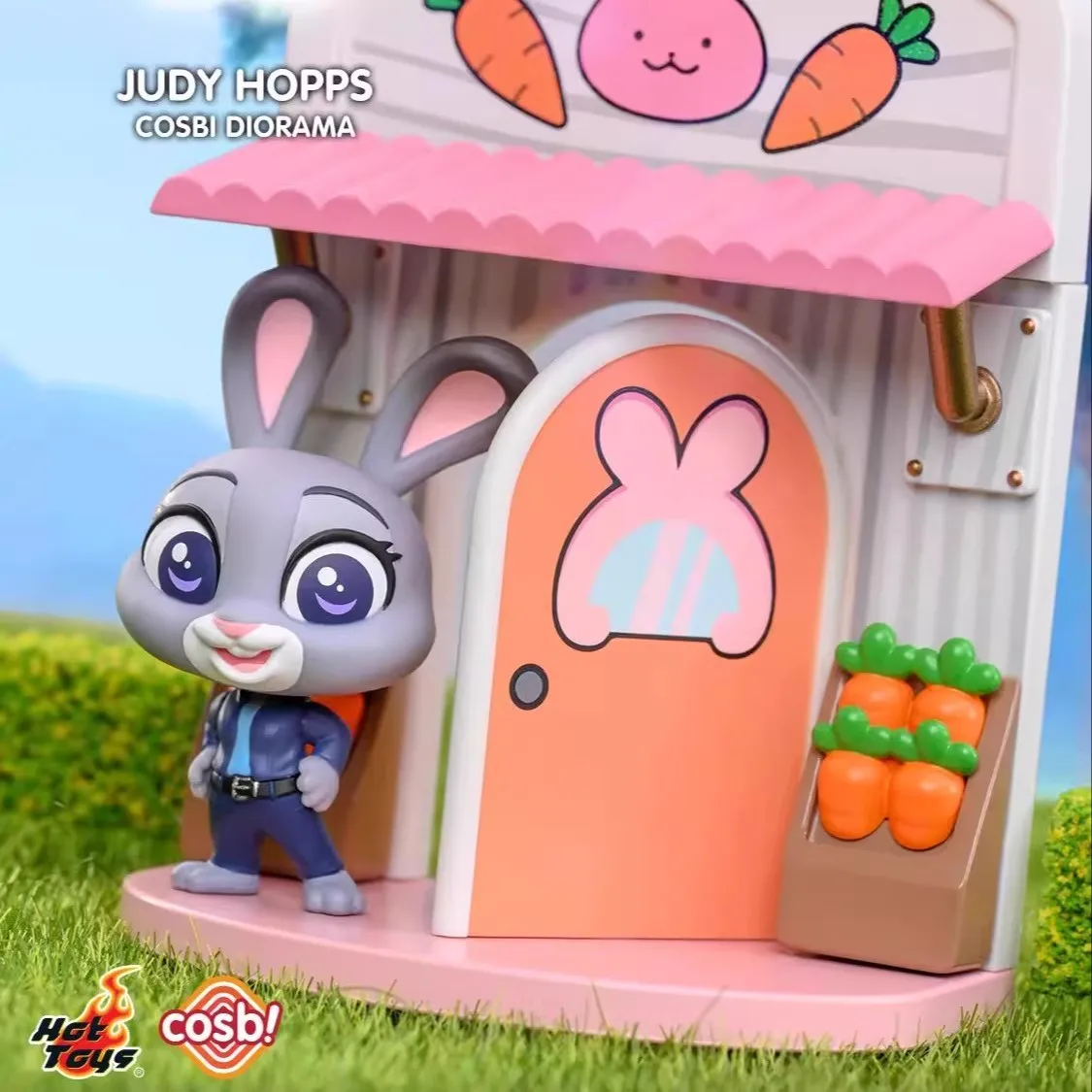 Zootopia 2-Szene Blind Box COSBI Judith Nick Puppe Desktop handgemachtes Geschenk