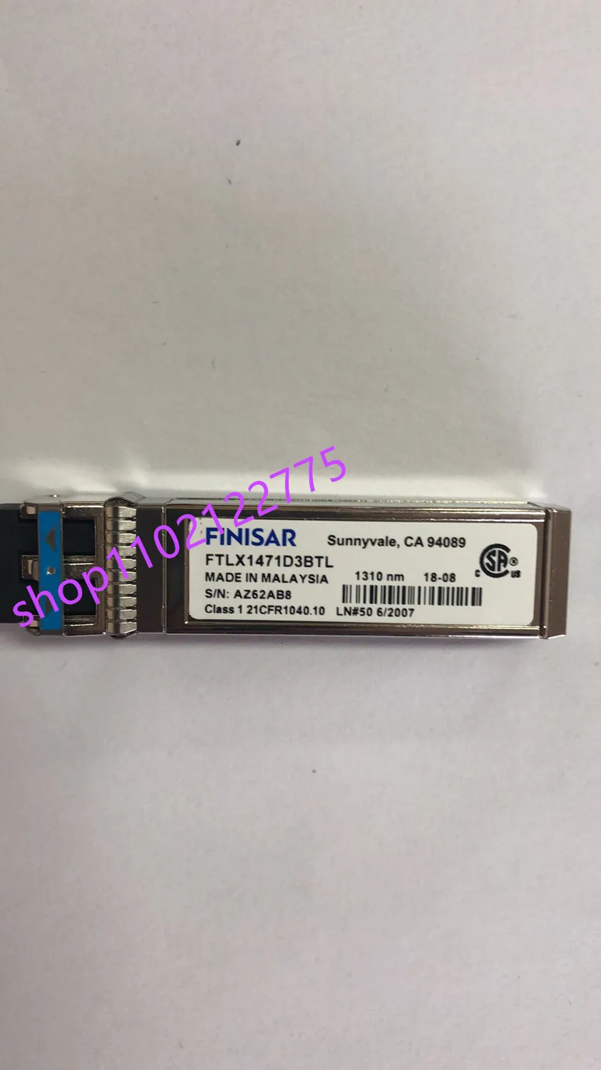 Finisar 10GB Optica Fiber Transceiver/FTLX1471D3BTL/10GBASE-LR/SFP+ 10G 1310NM 10KM SM/10g Sfp Universal Network Optical Module