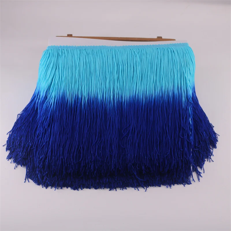 2 Yards Nylon Fringe TrimTassel 8 inch Wide for Clothes Accessories and Latin Wedding Dress and DIY Lamp Shade Decoration