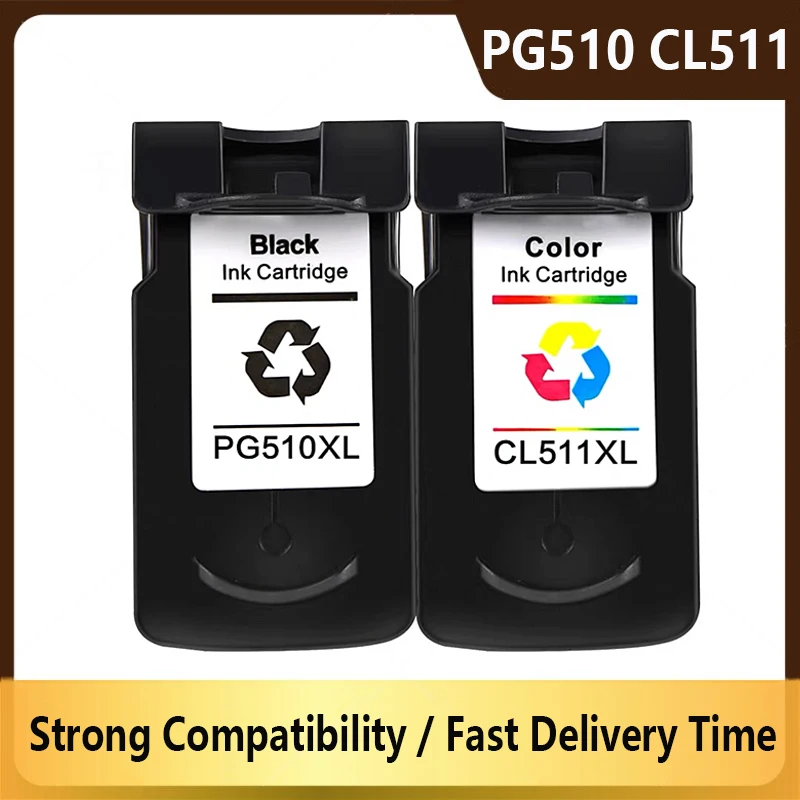 

PG510 CL511 For PG-510 CL-511 Ink Cartridge For Canon Pixma IP2700 MP240 MP250 MP270 MP280 MP480 MP490 MP492 Printer