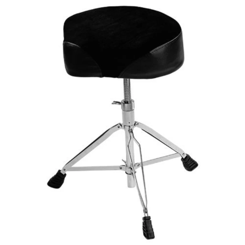 

Electric drum stool Saddle-shaped jazz drum rack Lifting electroplating bracket