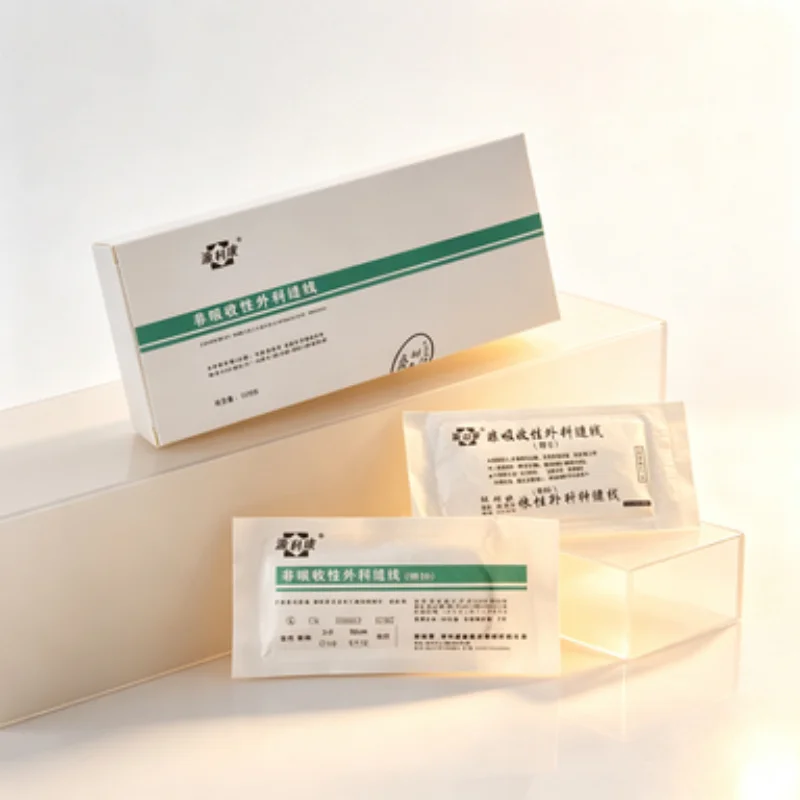 50Pcs Per Box Medical Sterile Non-Absorbable Surgical Suture, Ophthalmic Practice Suture Thread Ball Bundle