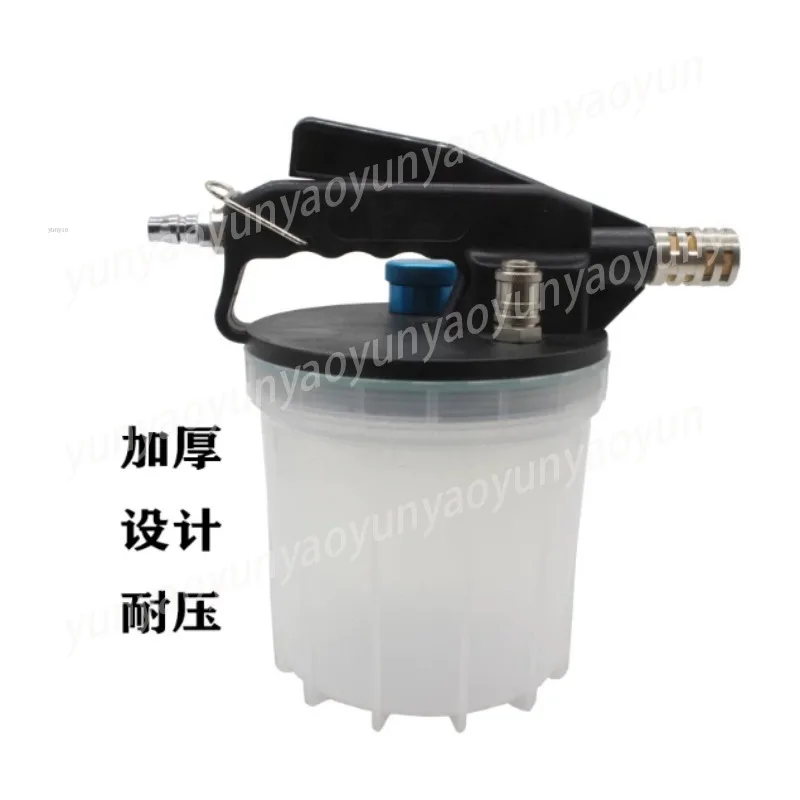 2 Liters Pneumatic Brake Fluid Changer Portable Auto Brake Oil Extractor Replacement Machine Vehicle Maintenance Repair Tool