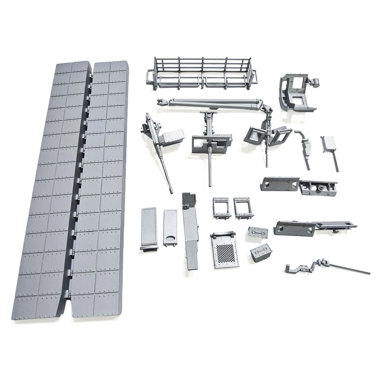

Metal M1A2 Abrams TUSKI Upgrade Set Spare Parts for Toys TAMIYAYA Heng Long 1/16 Plastic RC Tank Accessories