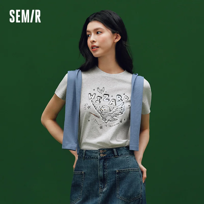 Semir تي شيرتات قصيرة الاكمام المرأة جراثيم 2025 نمط جديد فتل الرطوبة شعور رائع سريع الجفاف #4