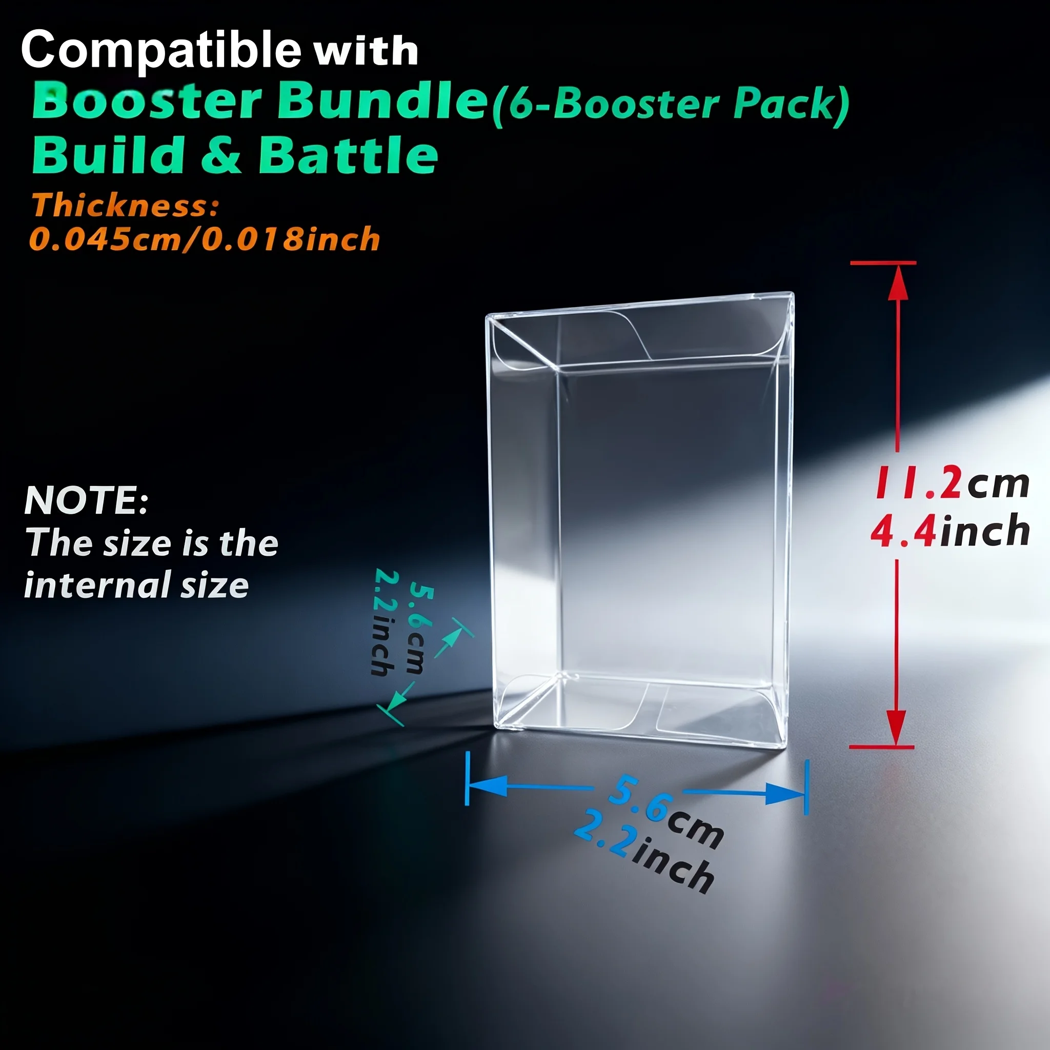 Blaster Box Card Storage Organizer - Fits Standard Trading Cards, Compatible with Score, Prizm, Donruss, Chronicles - Durable Co