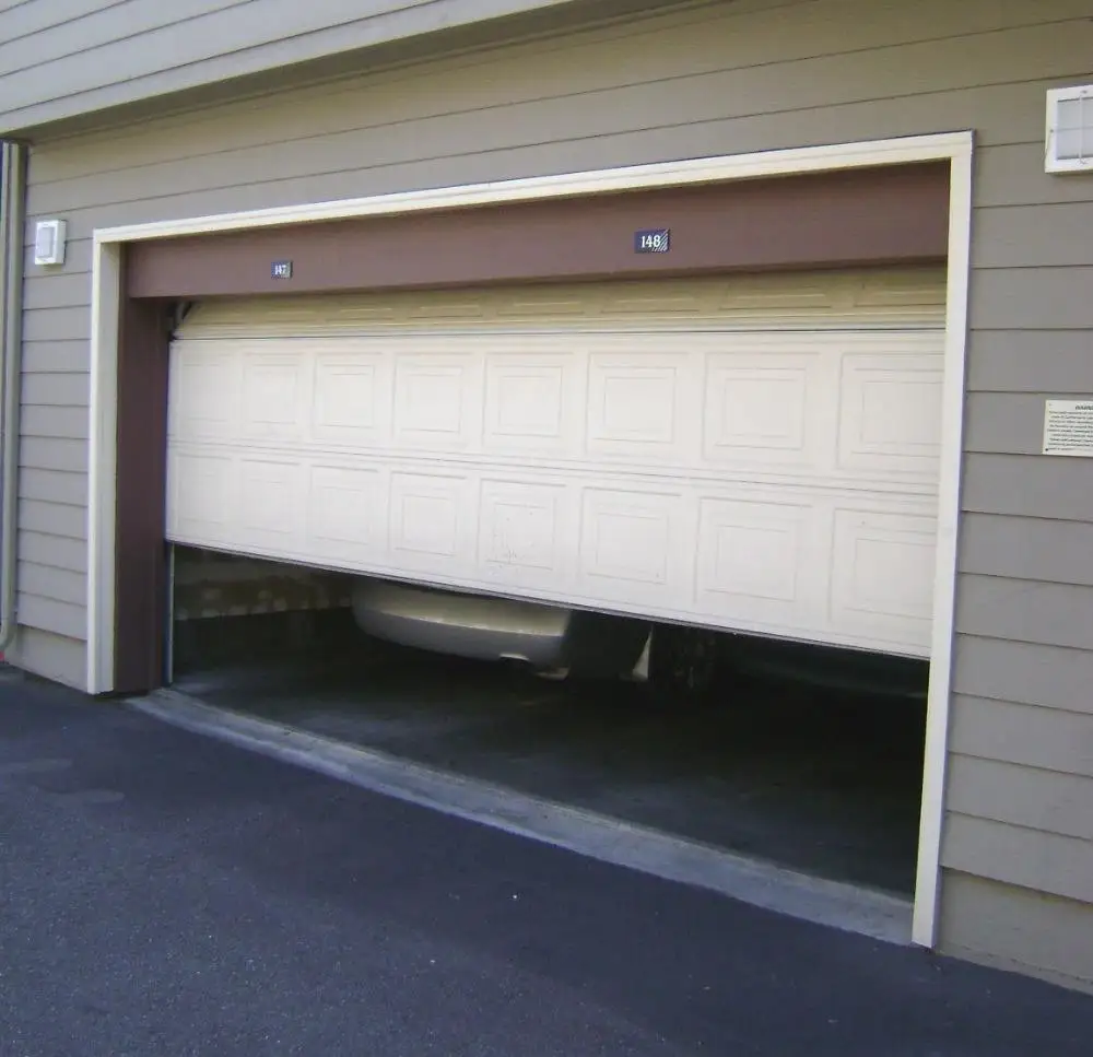 Latest Style Household Electric Garage Door Sectional Remote Control Intelligent Garage Doors Aluminum Alloy Garage Doors