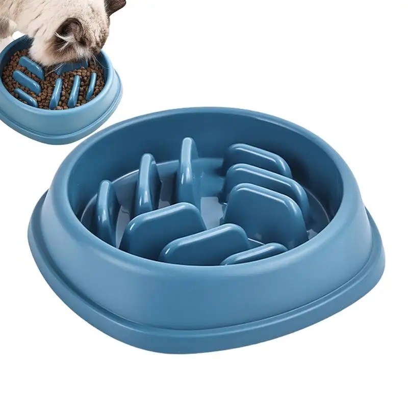 Dog Food Bowls Slow Feeder Maze Pet Food Feeder Non-Slip Slow Feeding Maze Dog Dishes Anti-Choking Dog Food Bowl For Family