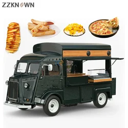 Coffee Food Van Beer Bar Hot Dog Electric Cart Kitchen Restaurant Vintage Mobile Ice Cream Food Truck