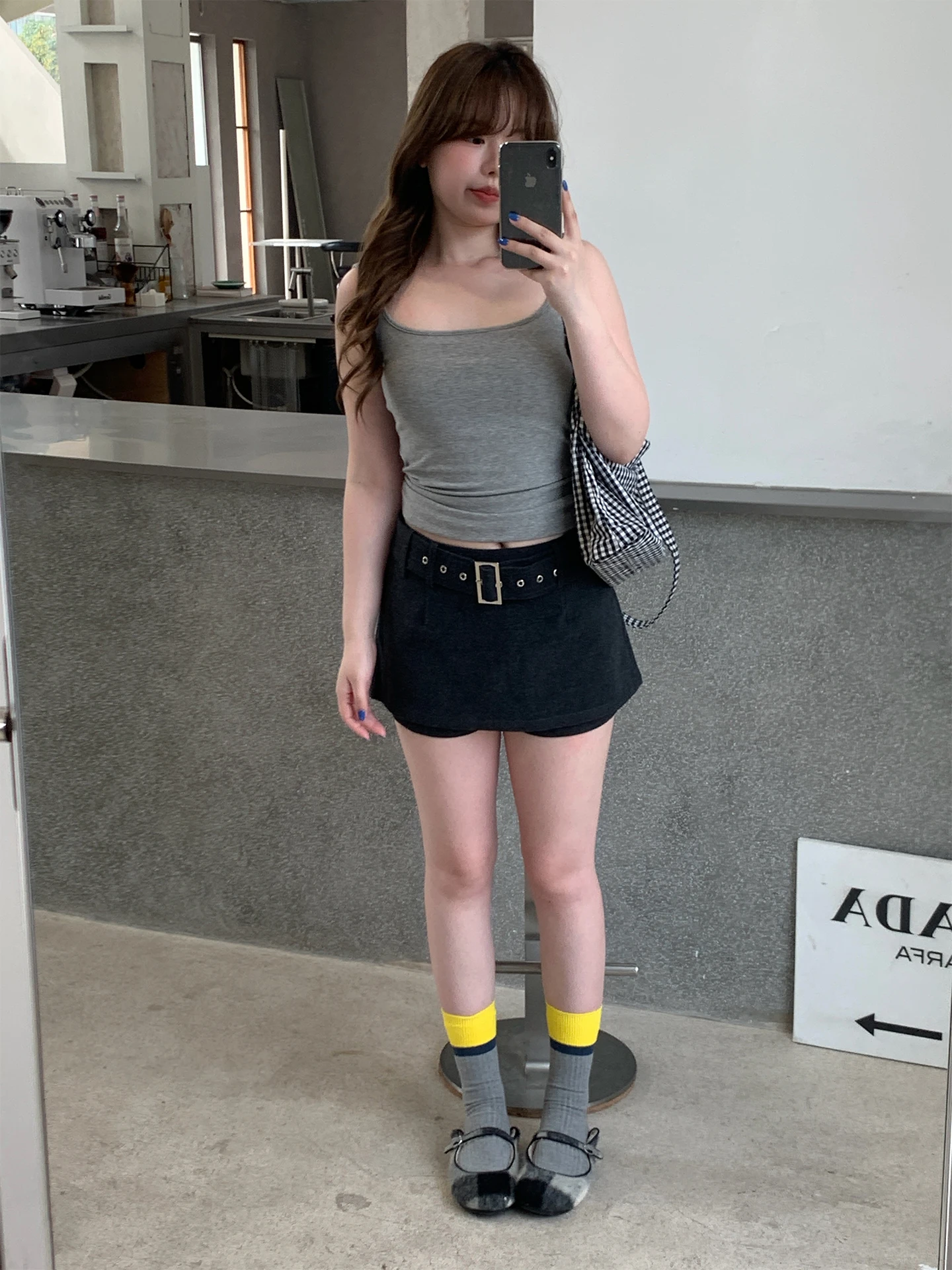 

Шерстяная короткая юбка для женщин, деловой повседневный стиль, средняя талия, приталенный крой, смесь полиэстера, цвет Midnight Overture