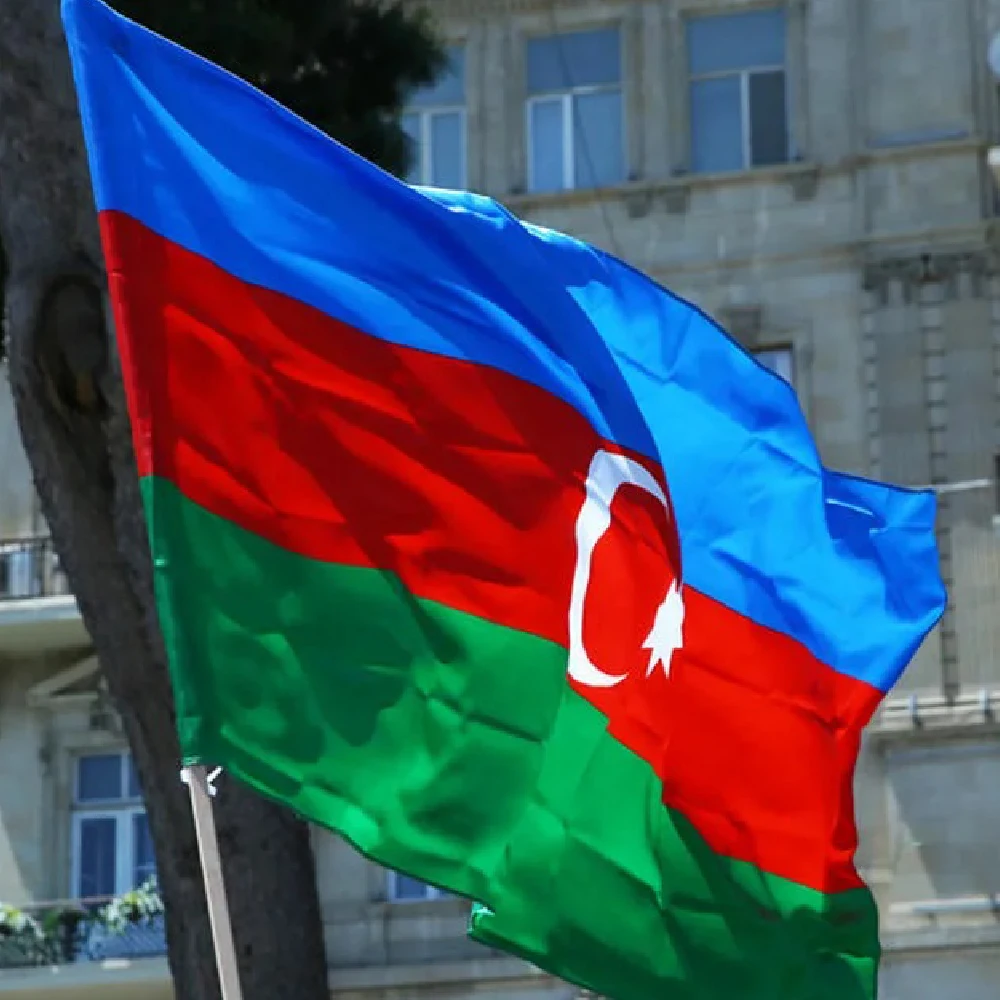 90x150 سنتيمتر علم أذربيجان للديكور #1