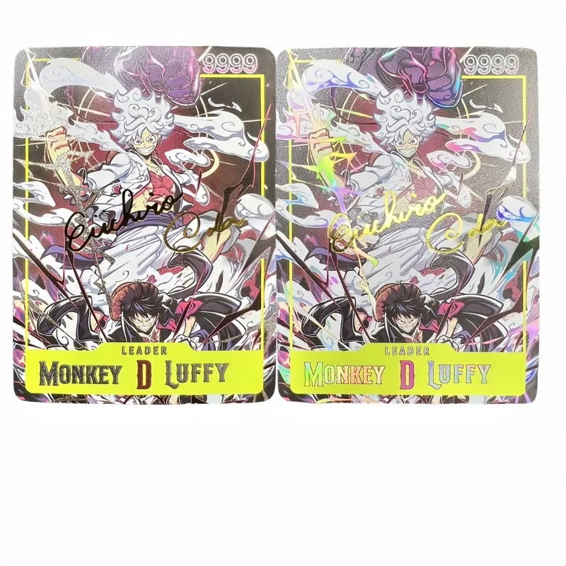 

Новое аниме Fifth Gear Armed Color JOYBOY One Piece Diy Самодельные карты Серия мультфильмов Красочная флэш-игра Коллекция Карточная игрушка в подарок