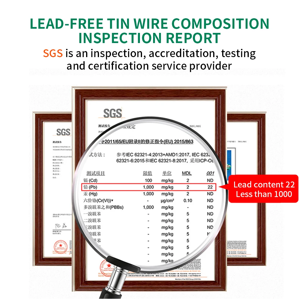 LUXAINZI 500g Lead Free Solder Wire Sn99.3 Cu0.7 0.5/0.8/1.0/1.5mm Rosin Soldering Wire Roll No-clean Tin BGA Welding Tools SGS