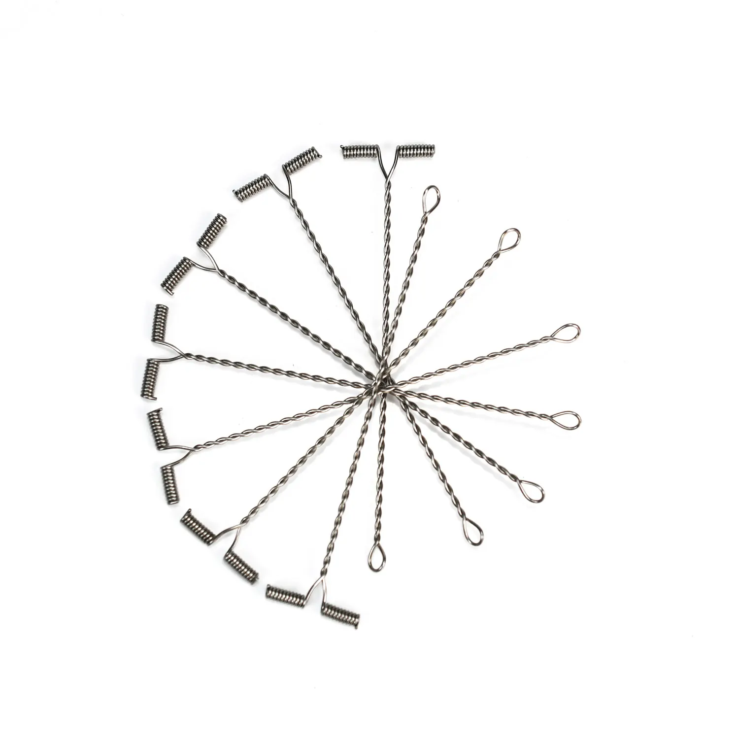 30Pcs Hängenden Ring T-Förmigen Anti-Tangle Edelstahl Halterung Angeln Balance Rigs Haken Angeln Draht Arm angelgerät – Detail 6