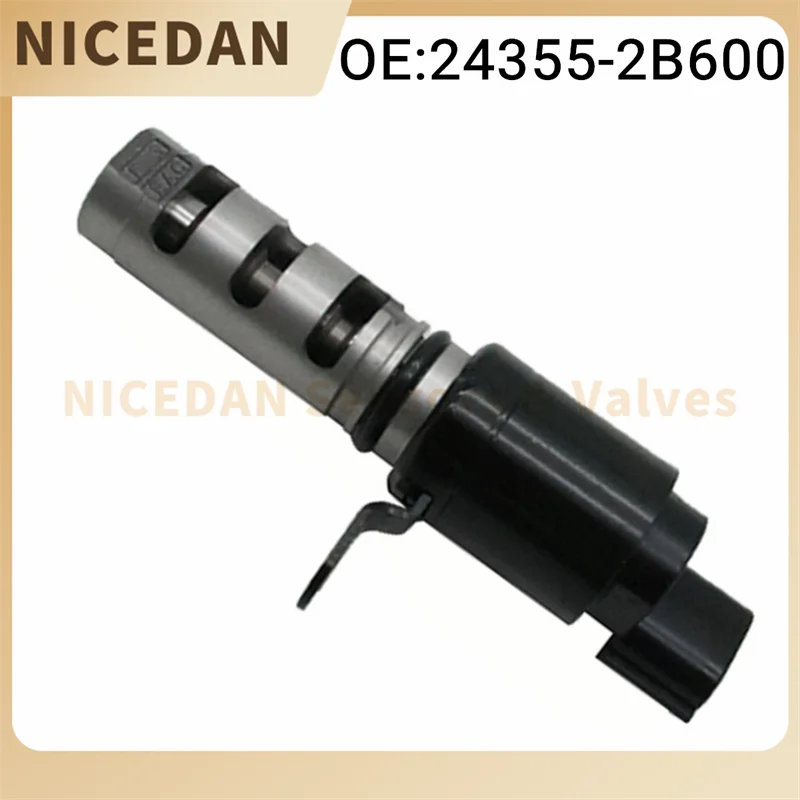 

24355-2B600 Автомобильный соленоид синхронизации 243552B600 Клапан VVT для Hyundai i20 i30 ix20 KIA CARENS CEE'D CERATO PRO SOUL Новый