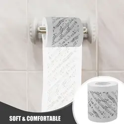 Muzieknoten Toiletpapier Tissue Rollen Badkamerdecoratie Muzikaal patroon Sanitair papier Hygiëne Gebruik Cadeau-idee Voor