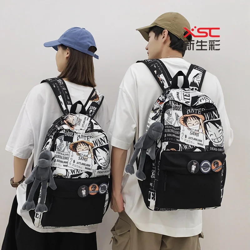 حقيبة ظهر للرجال من قطعة حقيبة ظهر عصرية رائعة مع حقيبة ظهر لطلاب المدارس الثانوية غير قابلة للضرب