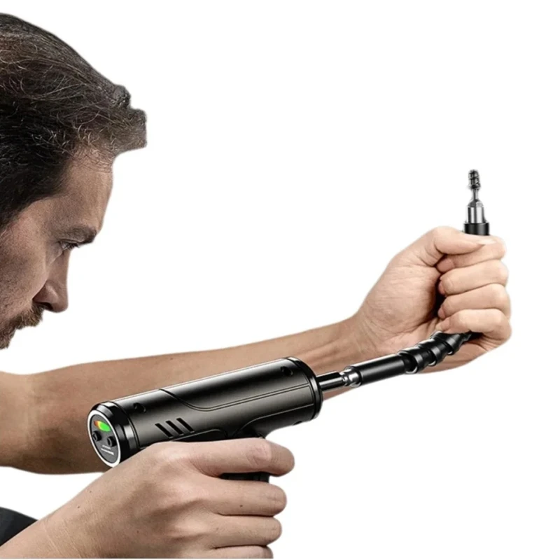 

Mini Electric Screwdriver Pistol Drill Rechargeable Screwdriver Household Small Electric Drill Tool Set 전동드라이버 TaladroWorx