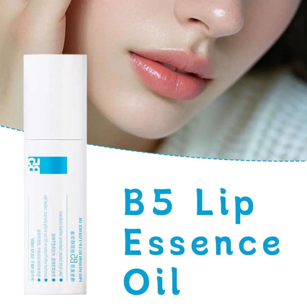 Pêche JO + provitamine B5 huile pour les lèvres 5g Essence hydratante pour les lèvres liquide de beauté brillant pour les lèvres sèches soin hydratant nourrissant