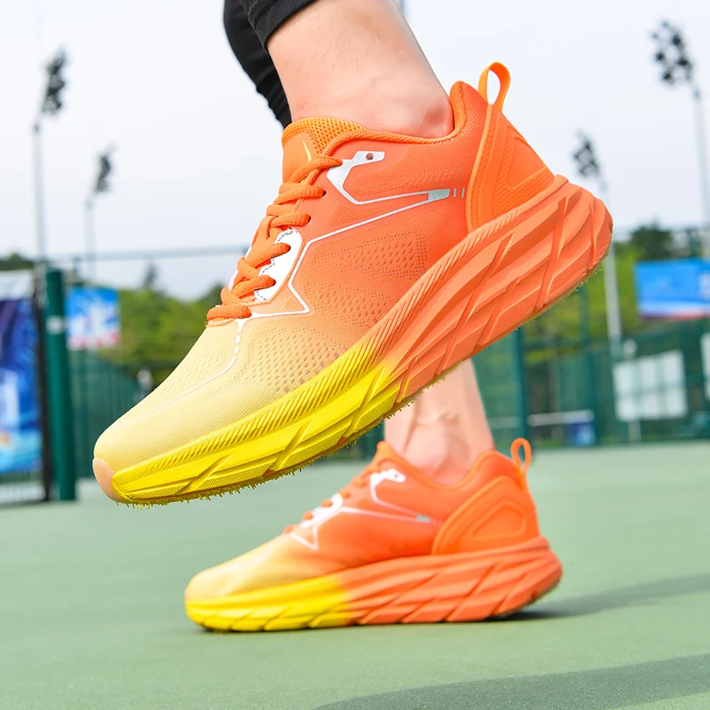 

New Men Casual Running Shoes Leisure Jogging Breathable Fashion Blade Comfortable Loafers Brand Outdoor Walking Lace-up Sneakers
