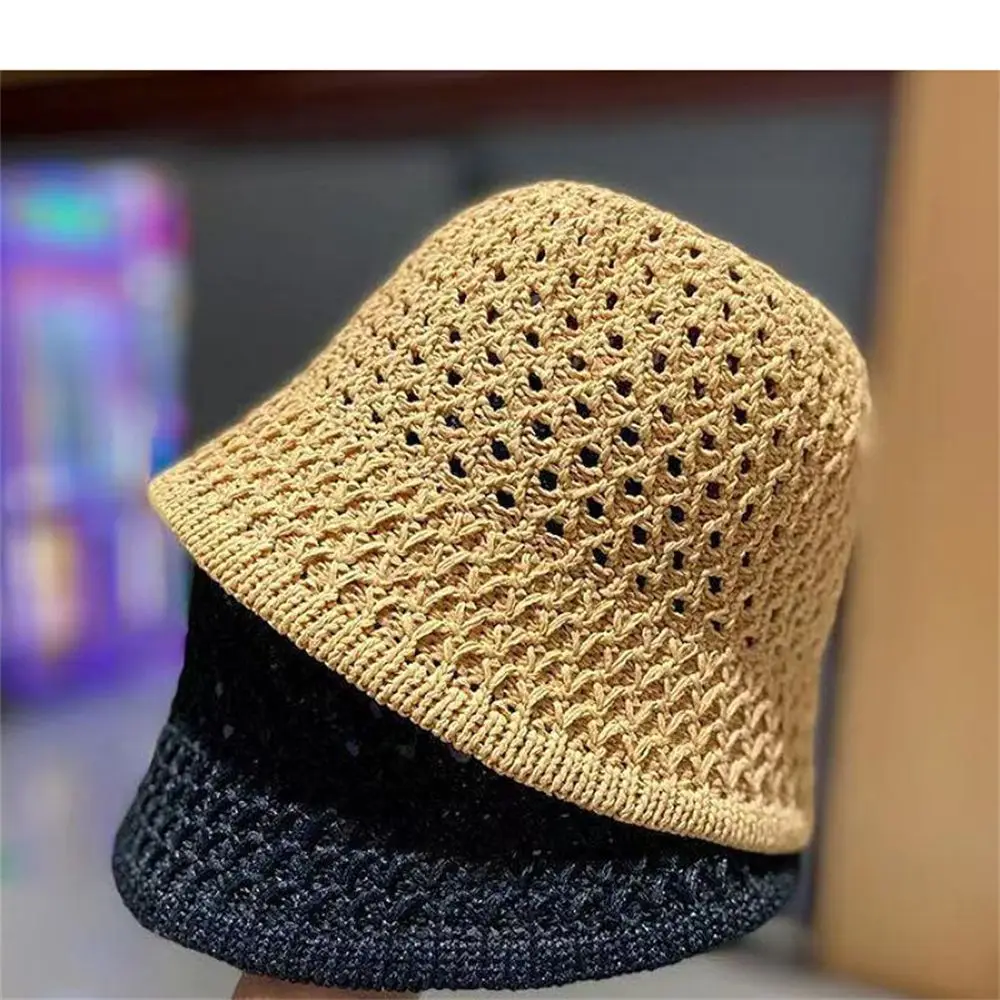 Breathable Ventilation Soft Bucket Hat Beach Cap Sun Hats Fisherman Hats