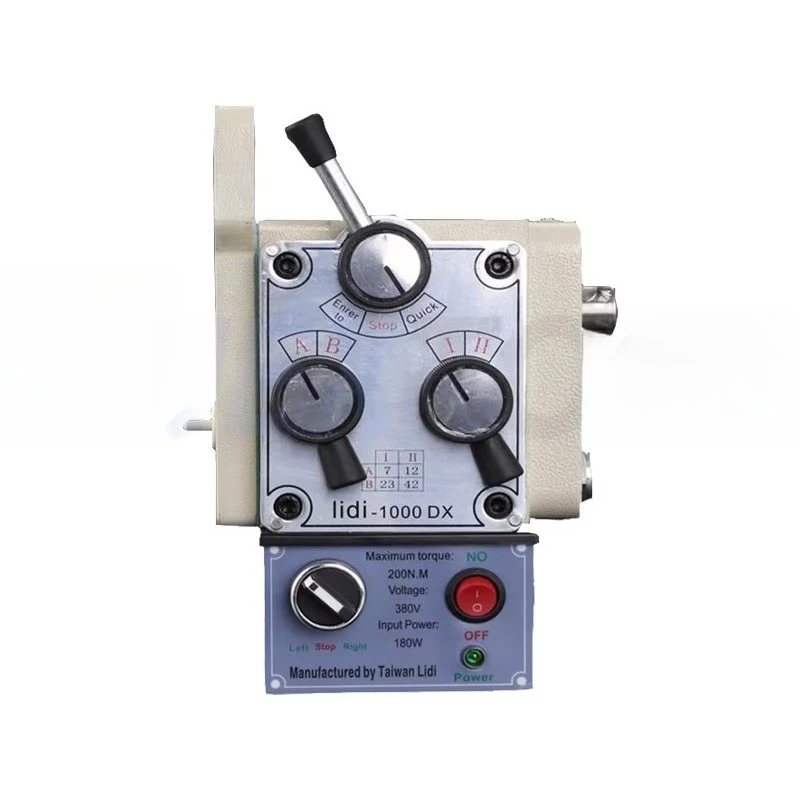 Exuan 1000DX Vertical Control Milling Cutter for Lathe Milling Machine with Copper Gear Motor 180W 50Hz X-axis 16mm