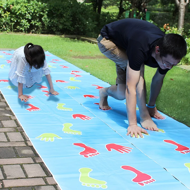 Juego de manos y pies para niños y adultos, actividad de construcción de equipo al aire libre, juguetes sensoriales para TDAH, Carnaval, día de campo, favores de fiesta de cumpleaños