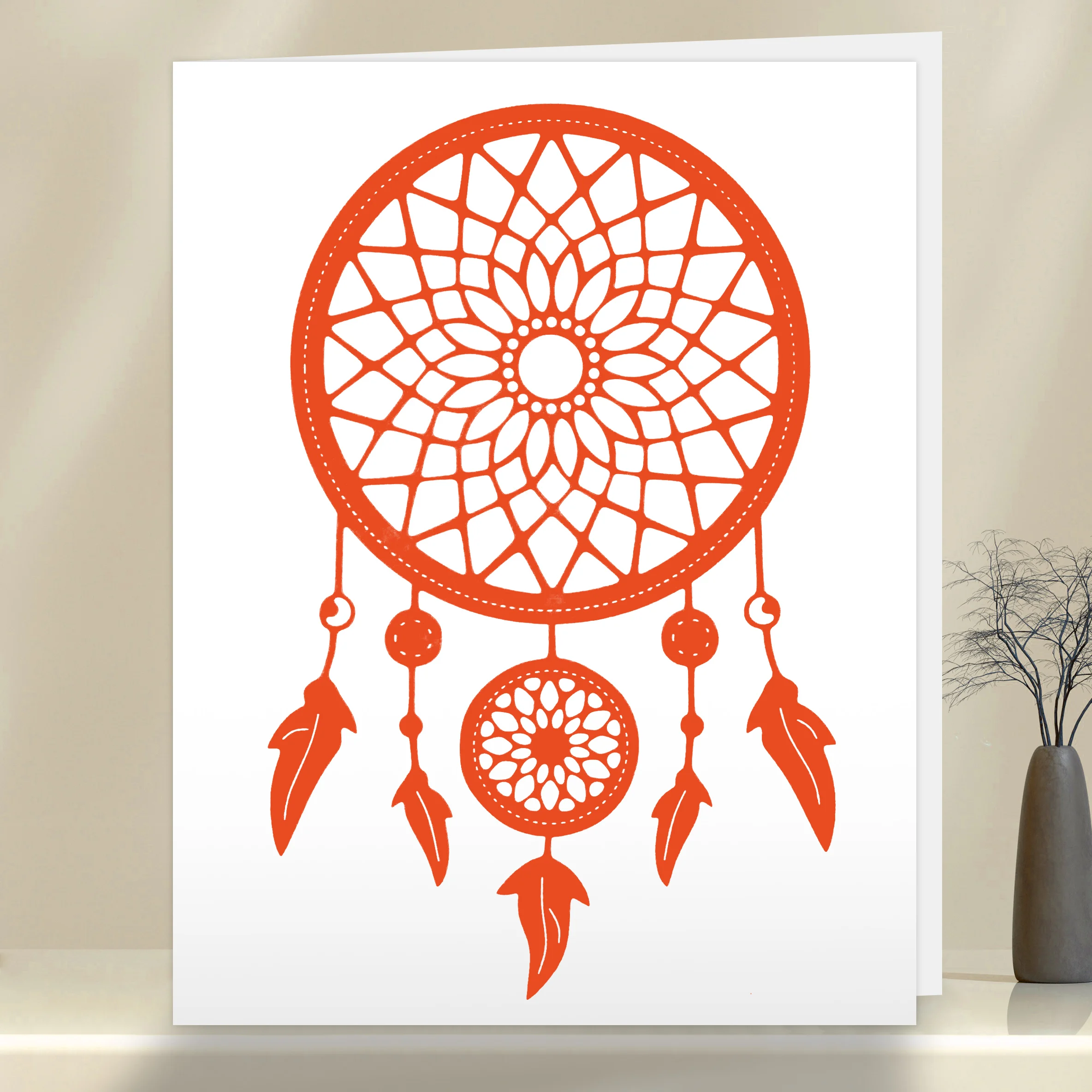 

Большой Ловец снов, металлические Вырубные штампы, трафареты для «сделай сам», скрапбукинг, фотоальбом, ручная работа, тиснение, искусственная вырезка